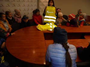 Przedszkolaki w Urzędzie Miasta
