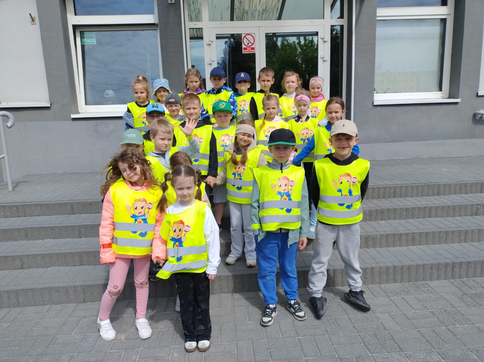WYCIECZKA NA KOMENDĘ POWIATOWĄ POLICJI